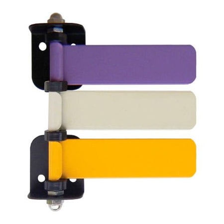 Omnimed. Omnimed 3-Flag Room ID System, 4inL Aluminum Flags, 1/PK 291833